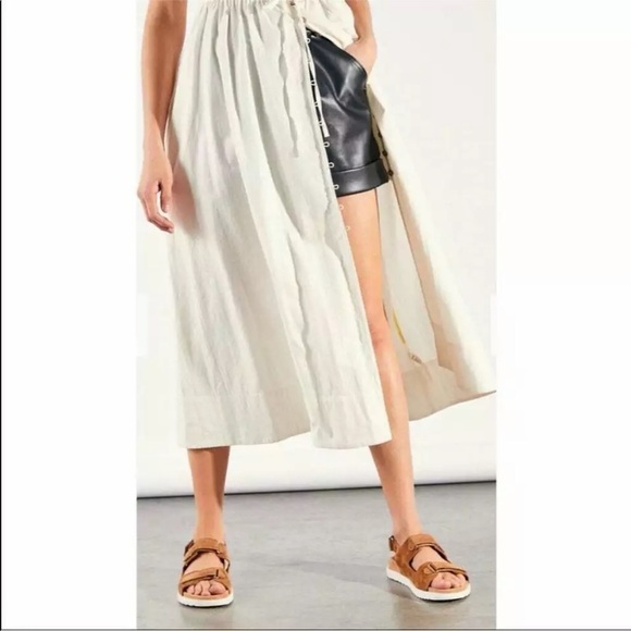 New Free People Moon Footbed Sandals in Tan size 39 - Picture 1 of 16